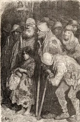 Mendigos españoles de Burgos, España en el siglo XIX, 1878